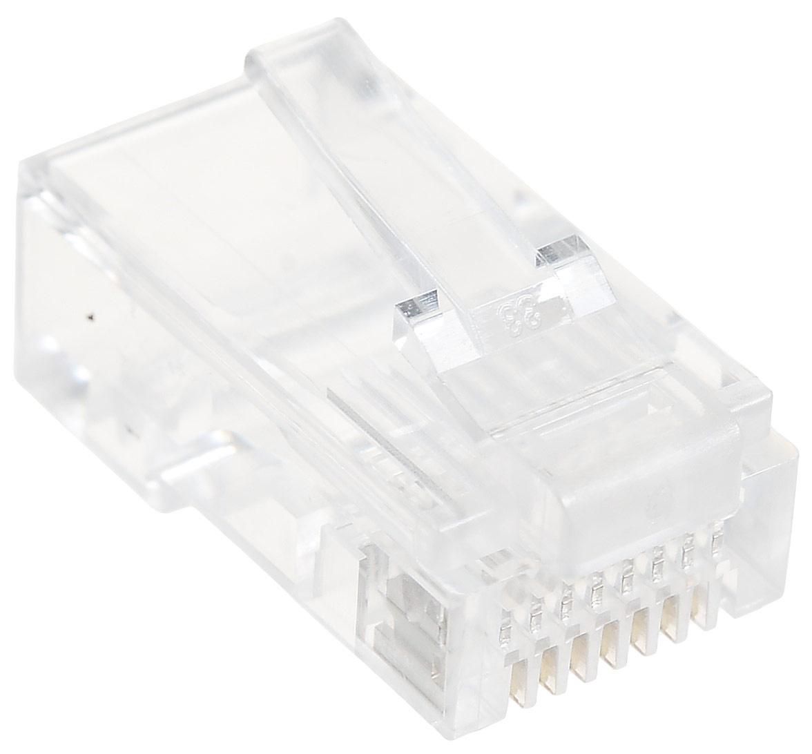 Rj 45 джек 8p8c 100. Коннектор rj45 Cablexpert plug3up6/10. LC-8p8c-001 (3-fork). Комбинированный разъем. Коннектор Gembird plug3up6, 5.