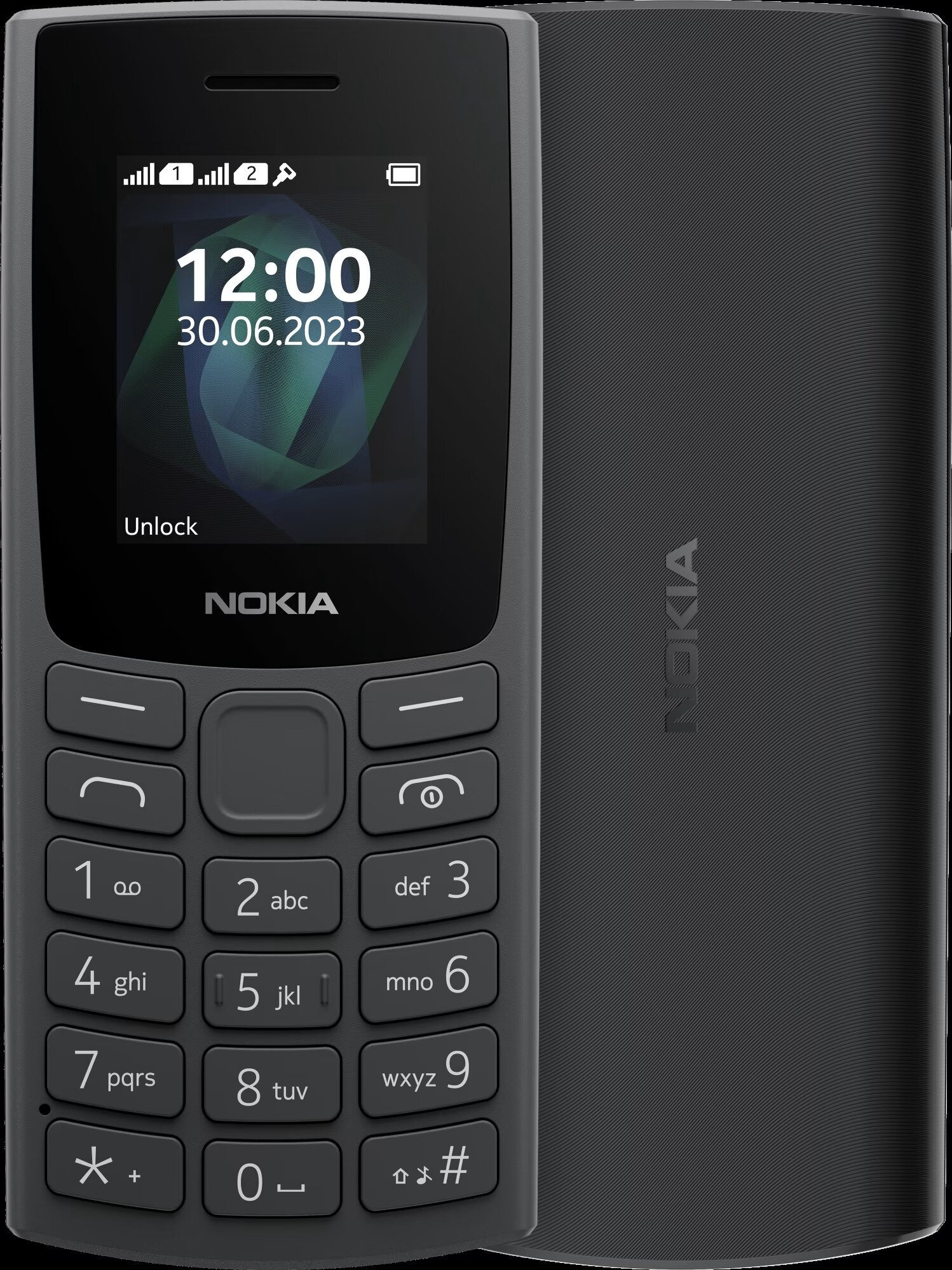 Nokia 105 Dual Sim Charcoal (TA-1557) экран 1.77