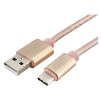 Cablexpert USB 2.0 CC-U-USBC01Gd-1.8M AM/TypeC, серия Ultra, длина 1.8м, золотой, блистер