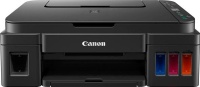 МФУ Canon PIXMA G3415 (принтер/сканер/копир), цветная печать, A4, печать фотографий, планшетный сканер, ЖК панель, Wi-Fi