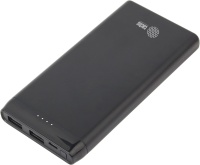 Мобильный аккумулятор Cactus CS-PBFSFT-10000 10000mAh 2.1A 2xUSB черный