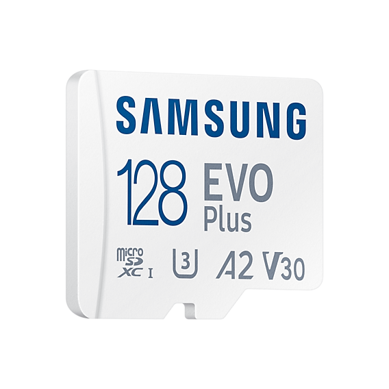 Флеш карта microSDXC 128Gb Class10 Samsung MB-MC128KA/RU EVO PLUS + adapter