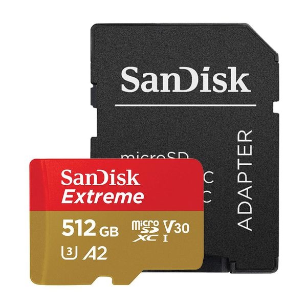 Карта памяти microsd sandisk extreme 64gb