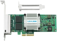 LREC9714HT PCIe 2.1 x4, Intel i350, 4*RJ45 1G NIC Card (301741)