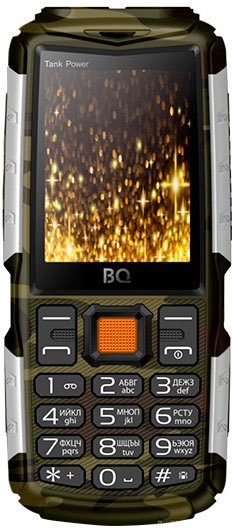 Телефон BQ BQ-2430 Tank Power Green/Silver экран 2.4", 32 Мб оперативной памяти, 32 Мб встроенной памяти, стандарт связи: 2G, поддержка 2-х SIM-карт, FM-радио, аккумулятор 4000 мАч
