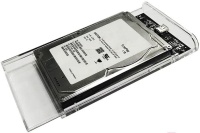 HDD/SSD 3UB2P6C SATA пластик прозрачный 2.5"