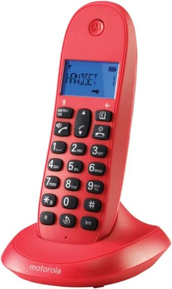 Dect Motorola C1001LB+ красный