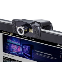 BusinessPro C922 2K Tripod с матрицей 2 млн пикс., разрешение видео 1920x1080, 30 Гц, подключение через USB 2.0, микрофон, ручная фокусировка, крепление на мониторе