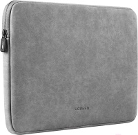 UGREEN LP187 (20476) чехол, максимальный размер экрана 14.9", защита от воды, материал: синтетический, цвет: серый