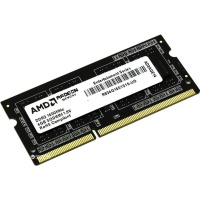 4GB Radeon™ DDR3 1600 SO DIMM R5 Entertainment Series Black R534G1601S1S-U Non-ECC, CL11, 1.5V, Retail (180909)