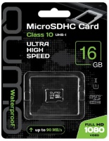 Micro SecureDigital 16Gb QM16GMICSDHC10U1NA {MicroSDHC Class 10 UHS-I}