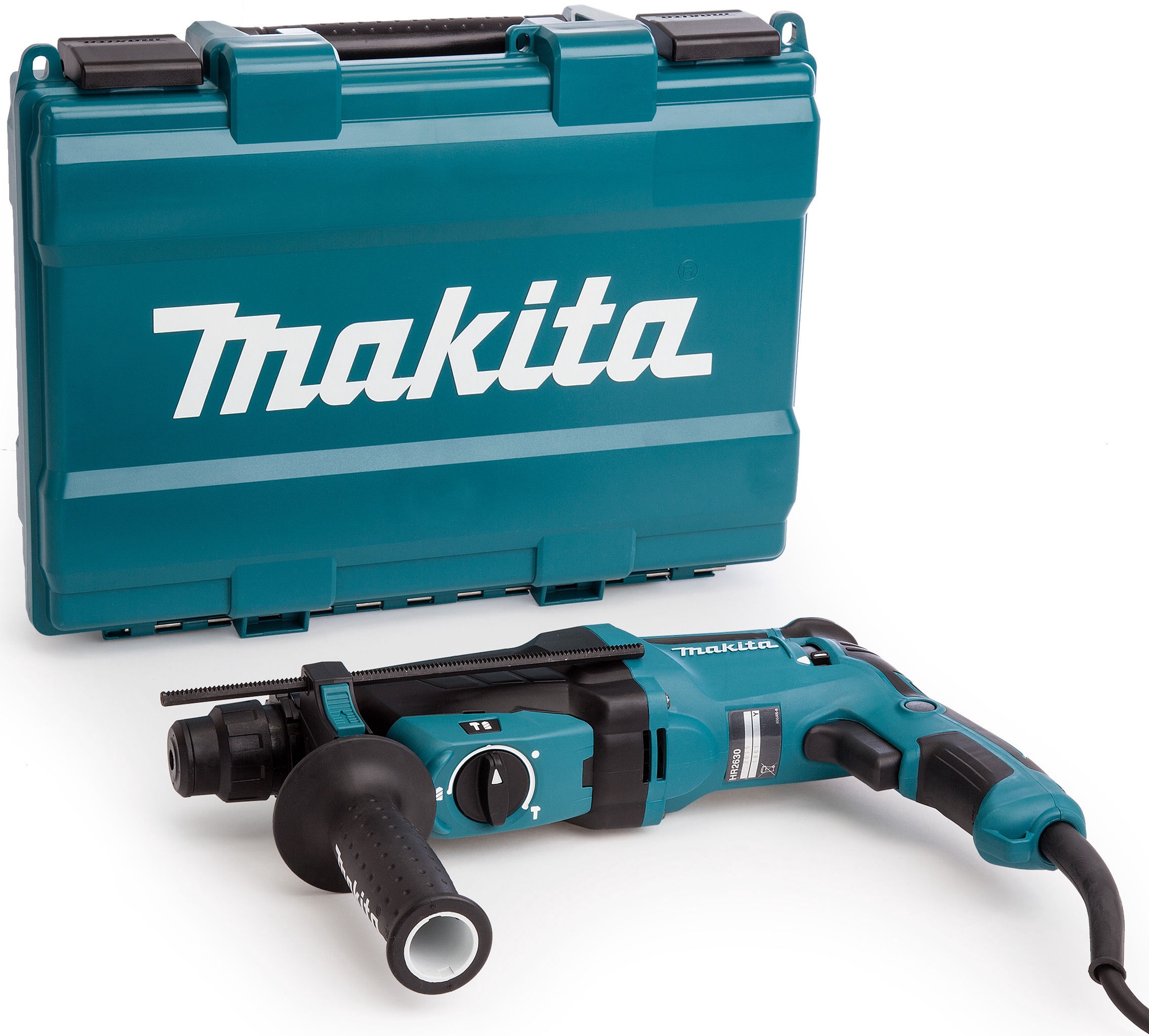 Перфоратор макита. Перфоратор Makita hr2630. Makita hr2630, 800 Вт. Makita HR. Кейс для перфоратора Makita dhr242z.