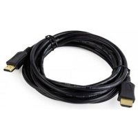 HDMI v1.4, 19M/19M, 3D, 4K UHD, Ethernet, CCS, экран, позолоченные контакты, 1м, черный [BXP-CC-HDMI4L-010]