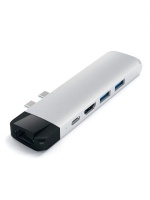 [ST-TCPHEM] Адаптер USB Aluminum Pro Hub with Ethernet & 4K HDMI). Цвет серый космос