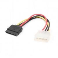 Кабель питания Serial ATA - Molex, 15см [BXP-SATA-PS-15CM]