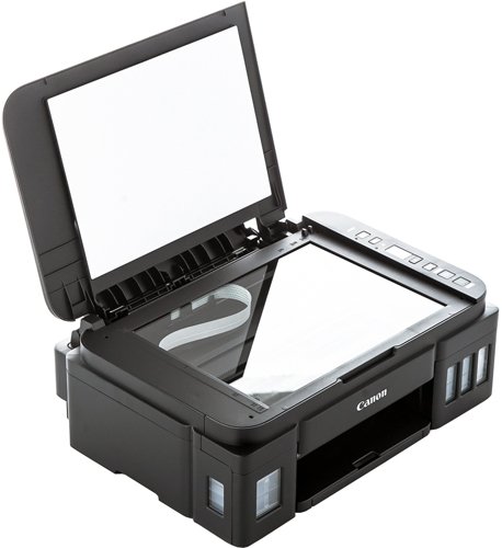 PIXMA G2410 (2313C009) МФУ (принтер/сканер/копир), цветная печать, A4, печать фотографий, планшетный сканер, ЖК панель