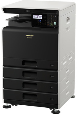 МФУ Sharp BP-10C20EU (принтер/сканер/копир), лазерная цветная печать, A3, планшетный сканер, ЖК панель, сетевой (Ethernet), AirPrint