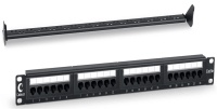 WRline WR-PL-24-C5E-D 19" 1U 24xRJ45 кат.5e