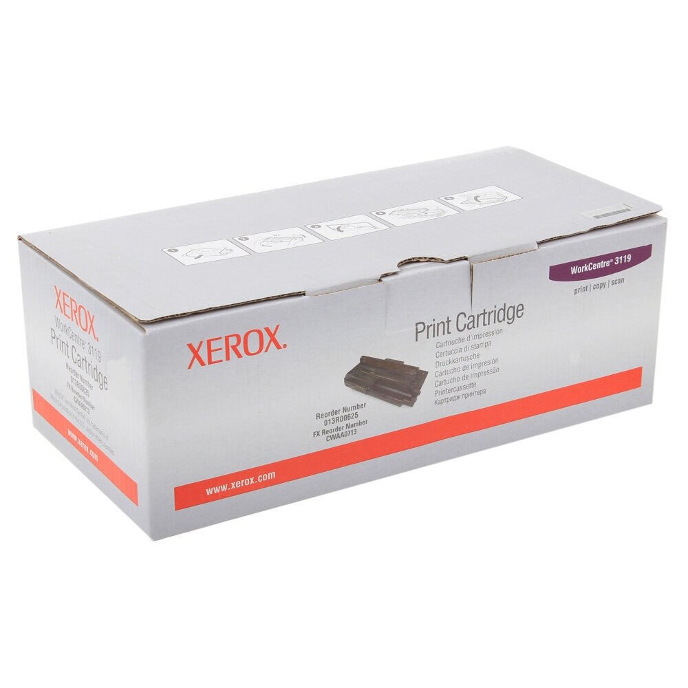 Рос картридж. Картридж для печати Xerox 013r00625. Картридж 013r00625(d3). Xerox WORKCENTRE 3119 картридж. Ксерокс wc3119.