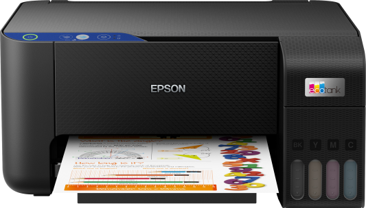 МФУ Epson L3211 МФУ (принтер/сканер/копир), цветная печать, A4, печать фотографий, планшетный сканер
