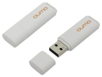 USB 2.0 8GB Optiva 01 White [QM8GUD-OP1-white]