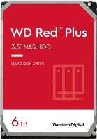 Жесткий диск SATA III 6 Тб Western Digital Red Plus WD60EFPX 5400 об/мин 256 Мб