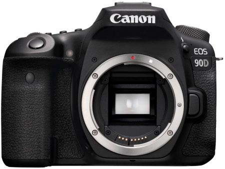 Зеркальный Фотоаппарат Canon EOS 90D черный 32.5Mpix 3" 1080p 4K SDXC Li-ion (без объектива)