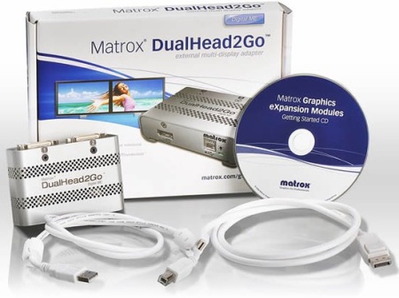 D2G-DP2D-MIF Dualhead2Go SE.  Dual digital (DVI-D) display support