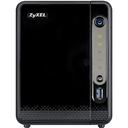 Сетевое хранилище NAS Zyxel NAS326-EU0101F 2-bay настольный Cortex-A9 Armada 380