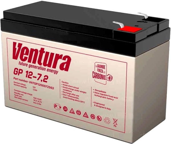 Батарея для Ventura GP 12-7.2 12В, 7Ач {8}