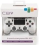 CBG 960 White, Игровой манипулятор для PS4 беспроводной (Bluetooth), PC/PS3 проводной (USB), 2 вибро-мотора, 2 аналоговых стика, D-pad, 14 кнопок, белый