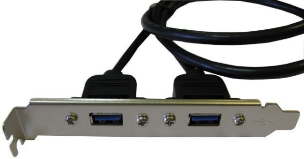Планка в корпус Espada USB3.0 - 2 порта (EBRCT-2PrtUSB3)
