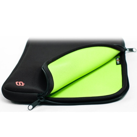Bagspace PS-812-12GN чехол, максимальный размер экрана 13.3", материал: синтетический, цвет: зелёный, чёрный