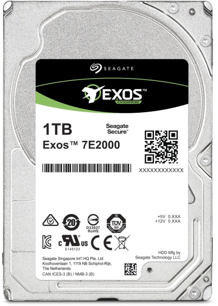 Жесткий диск Original SATA-III 1Tb ST1000NX0313 Exos (7200rpm) 128Mb 2.5"