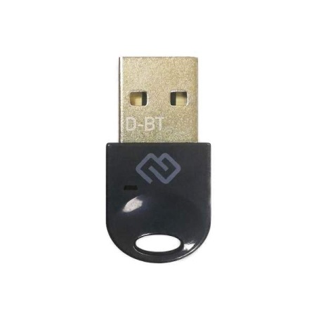 Адаптер USB Digma D-BT400A Bluetooth 4.0+EDR class 1.5 20м черный