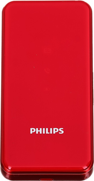E2601 Xenium красный раскладной 2Sim 2.4" 240x320 Nucleus 0.3Mpix GSM900/1800 FM microSD max32Gb