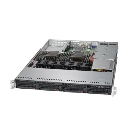 Корпус SuperMicro CSE-815TQC-R706WB2 1U 2x750W черный