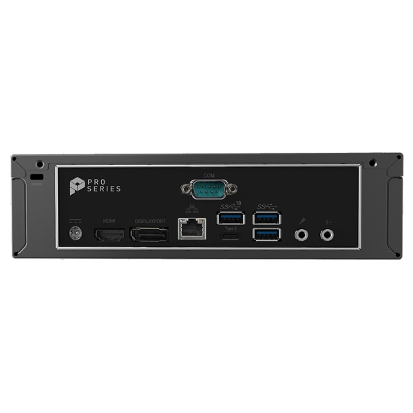 Неттоп Pro DP21 13M-607RU P G7400/4Gb/SSD128Gb UHDG 770/W11Pro/черный