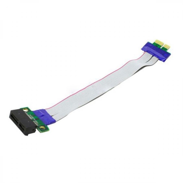 Переходник Espada PCI-E X1 M to PCI-E X1 F, 18 cm, (EPCIEM-PCIEF18r) удлинитель (37793)