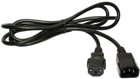 Шнур питания Lanmaster LAN-PP13/14-1.8-BK C13-С14 проводник.:3x0.75мм2 1.8м 220В 10А (упак.:1шт) черный