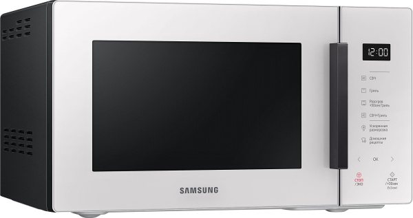 Samsung MG23T5018AE объём 23 л, 800 Вт, гриль, электронное управление, дисплей, сенсорные переключатели