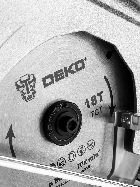 пила (дисковая) Deko DKCS20 Laser 20В (ручная)