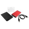 Внешний корпус EE2-U3S-2-R 2.5" EE2-U3S-2 , красный, USB 3.0, SATA