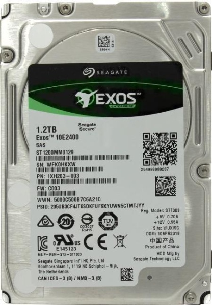 Original SAS 3.0 1200Gb ST1200MM0129 Enterprise Performance (10000rpm) 256Mb 2.5"