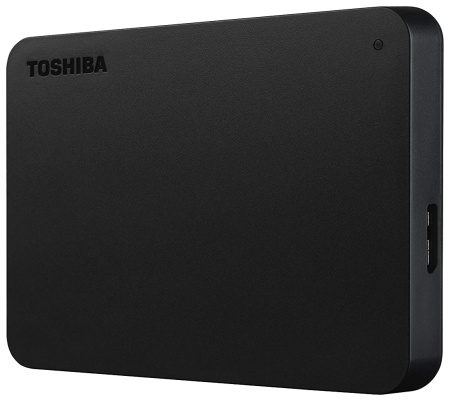 Жесткий диск Toshiba USB 3.0 1Tb HDTB410EK3AA Canvio Basics 2.5" черный