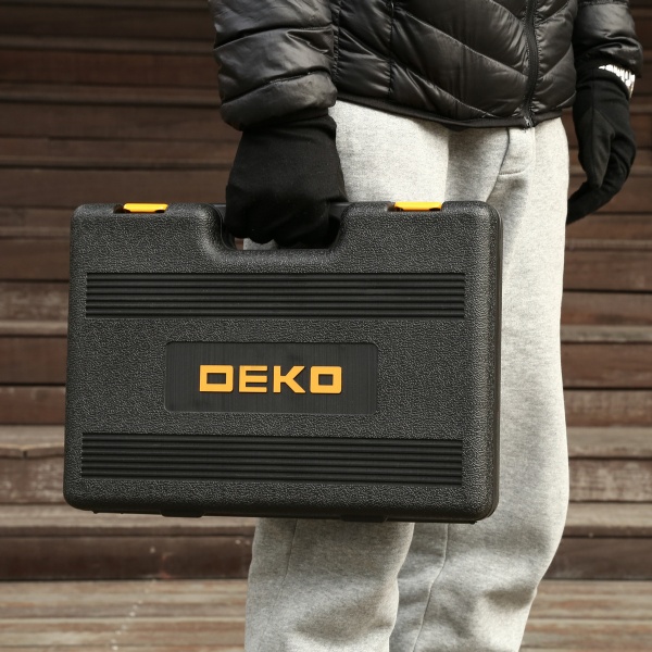 Набор инструментов Deko DKMT89 89 предметов (жесткий кейс)
