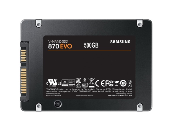 Накопитель SSD SATA III 500Gb MZ-77E500BW 870 EVO 2.5"