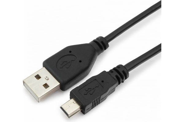 Гарнизон USB 2.0, AM/miniBM 5P, 1м, пакет (GCC-USB2-AM5P-1M)