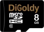 Карта памяти DiGoldy microSDHC (Class 10) 8GB + адаптер [DG008GCSDHC10-AD]