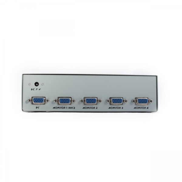 Разветвитель VGA GVS124, HD15F/4x15F, 1 компьютер - 4